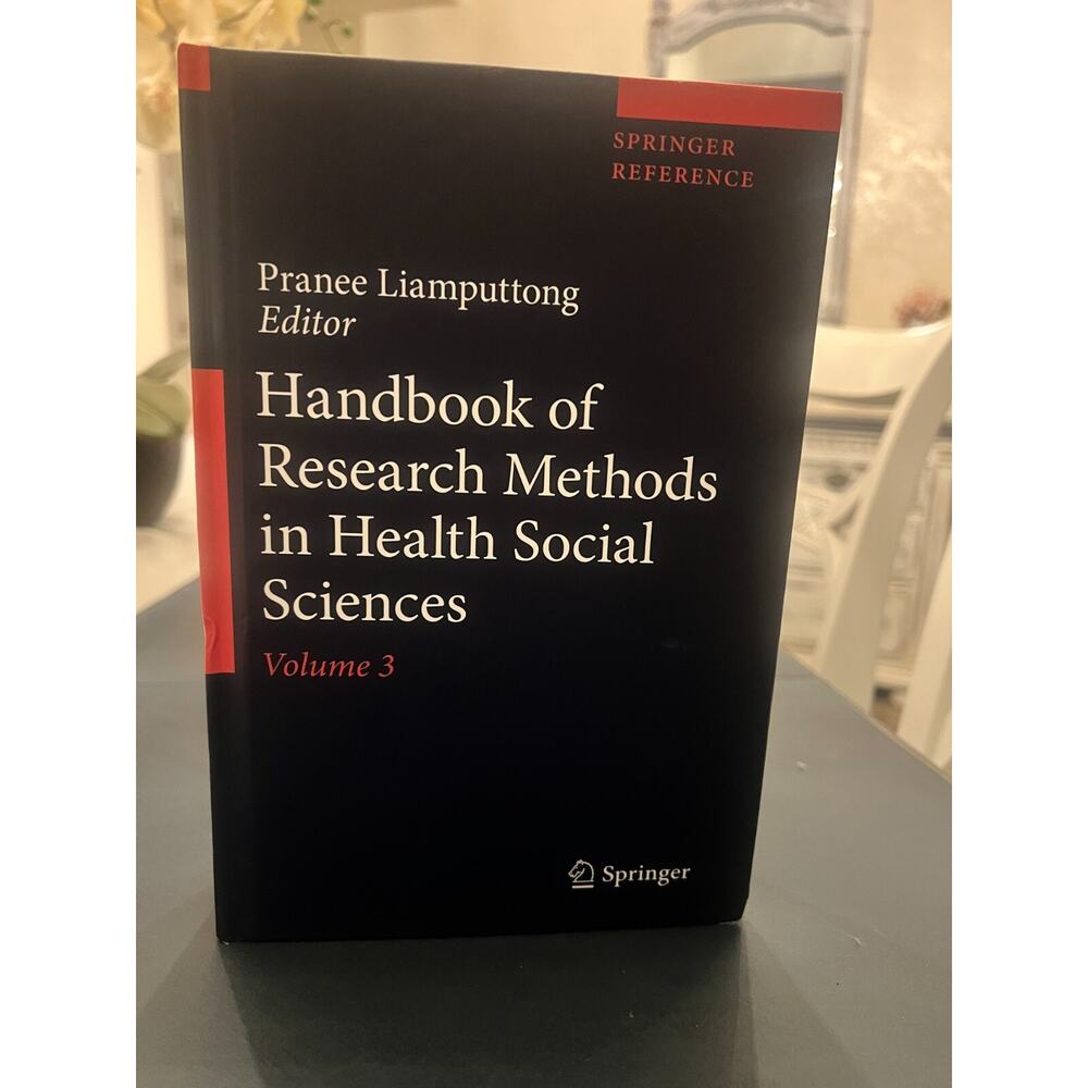 Handbook Of research methods in health social sciences Volume 3.